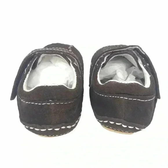 Rileyroos Jakester Baby Shoes Saddle Brown 3–6M Suede Walkers NWT Soft Sole - Picture 7 of 12